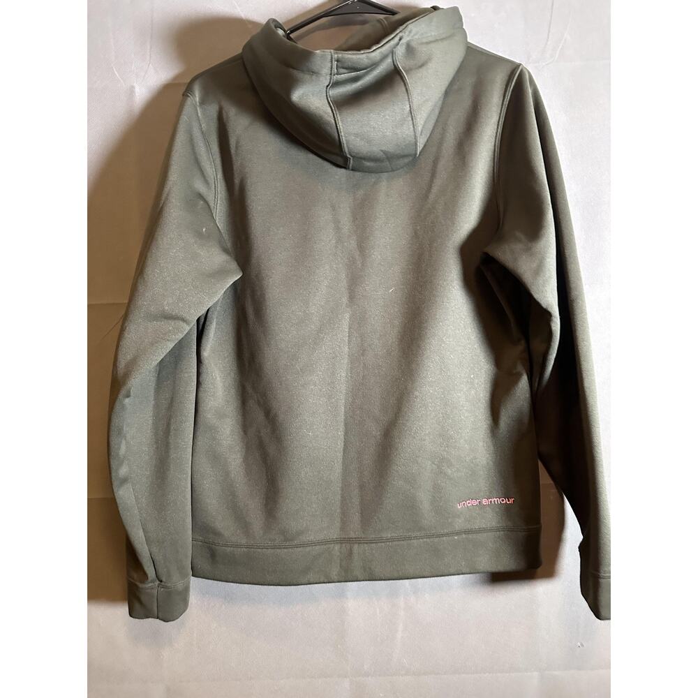 Under Armour Hoodie Womens Medium UA Storm Pink Camo Pullover Sweatshirt - Picture 5 of 6